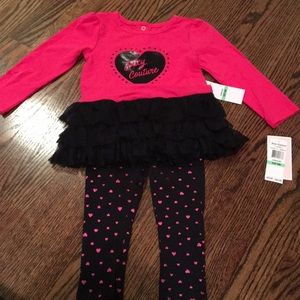 Juicy couture 2 piece long sleeve pants set